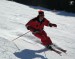 Zima-lyžování-sjezdař